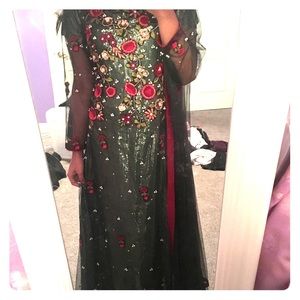 Long maxi style dress